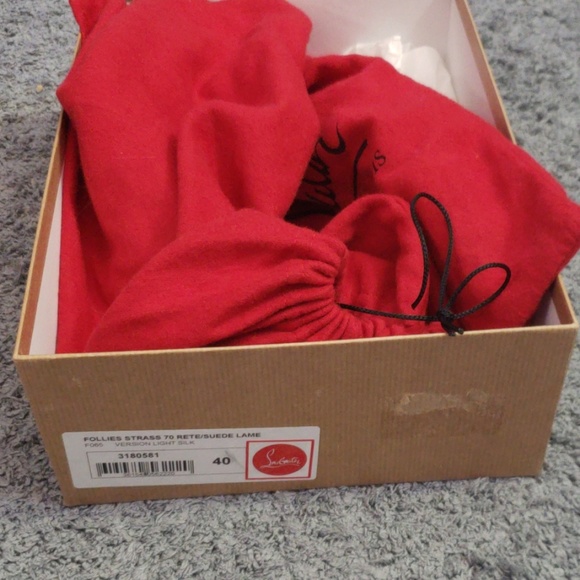 Christian Louboutin Follies Strass Heels - Picture 6 of 6